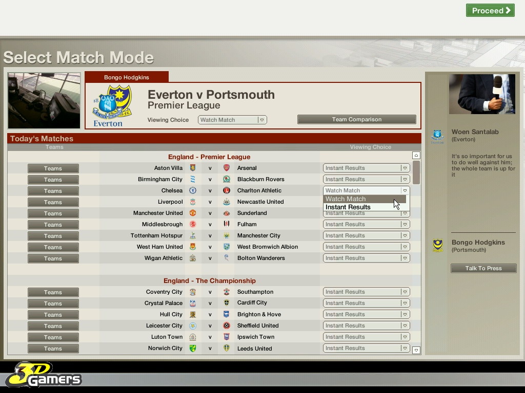 Скриншот из игры FIFA Manager 06 - 123