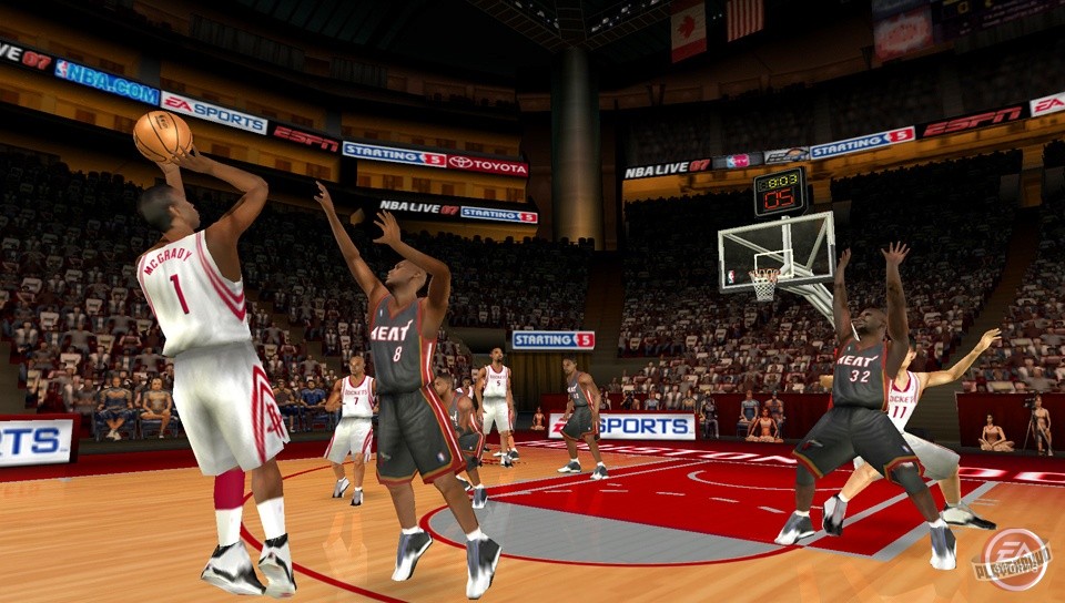 Скриншот из игры NBA Live 07 - 24