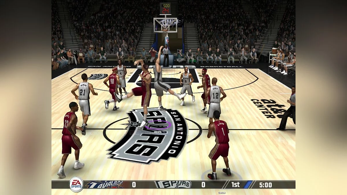 Скриншот из игры NBA Live 08 - 47