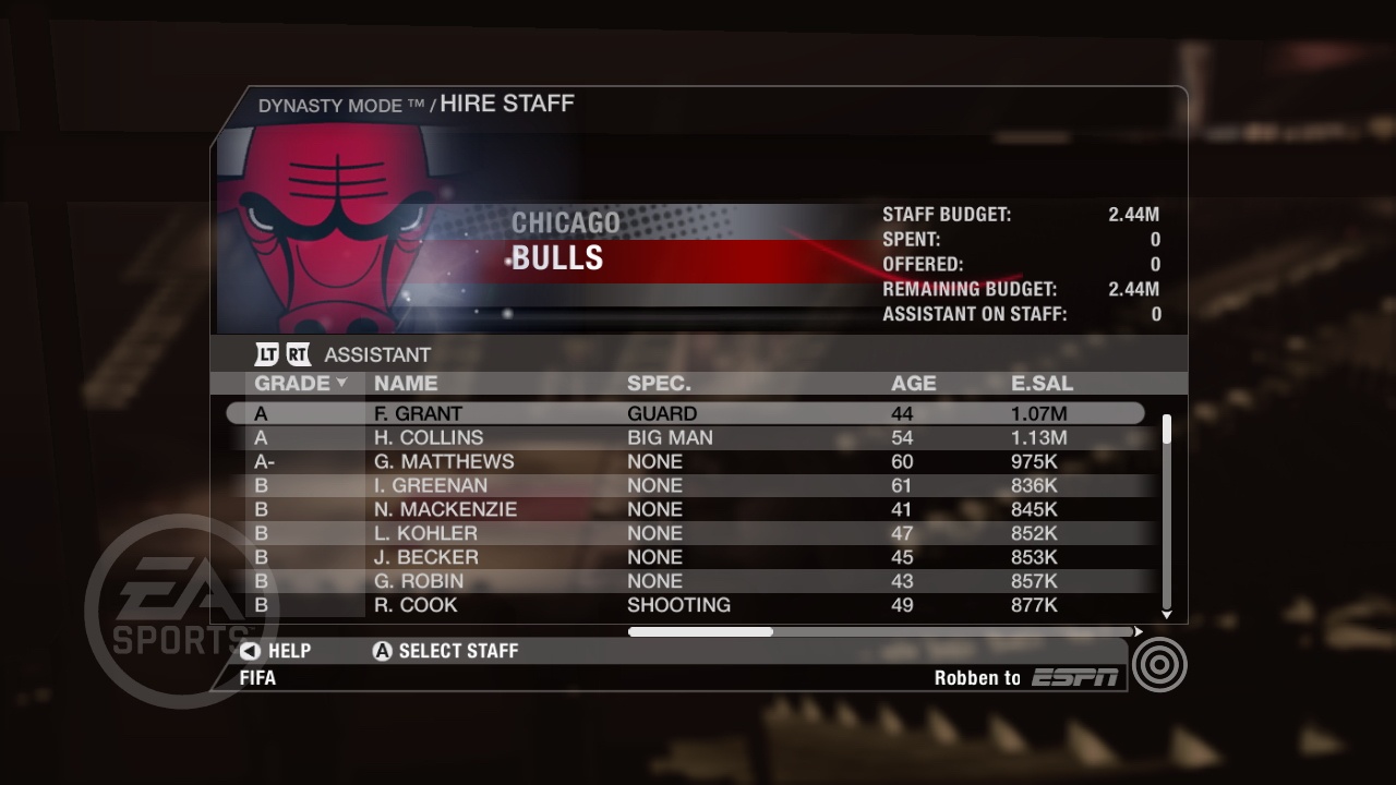 Скриншот из игры NBA Live 08 - 66