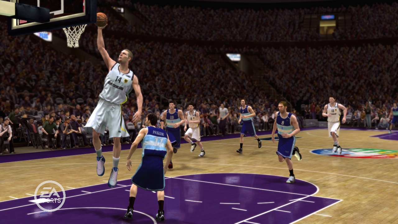 Скриншот из игры NBA Live 08 - 76
