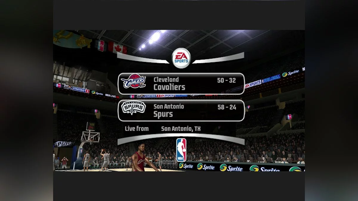 Скриншот из игры NBA Live 08 - 49