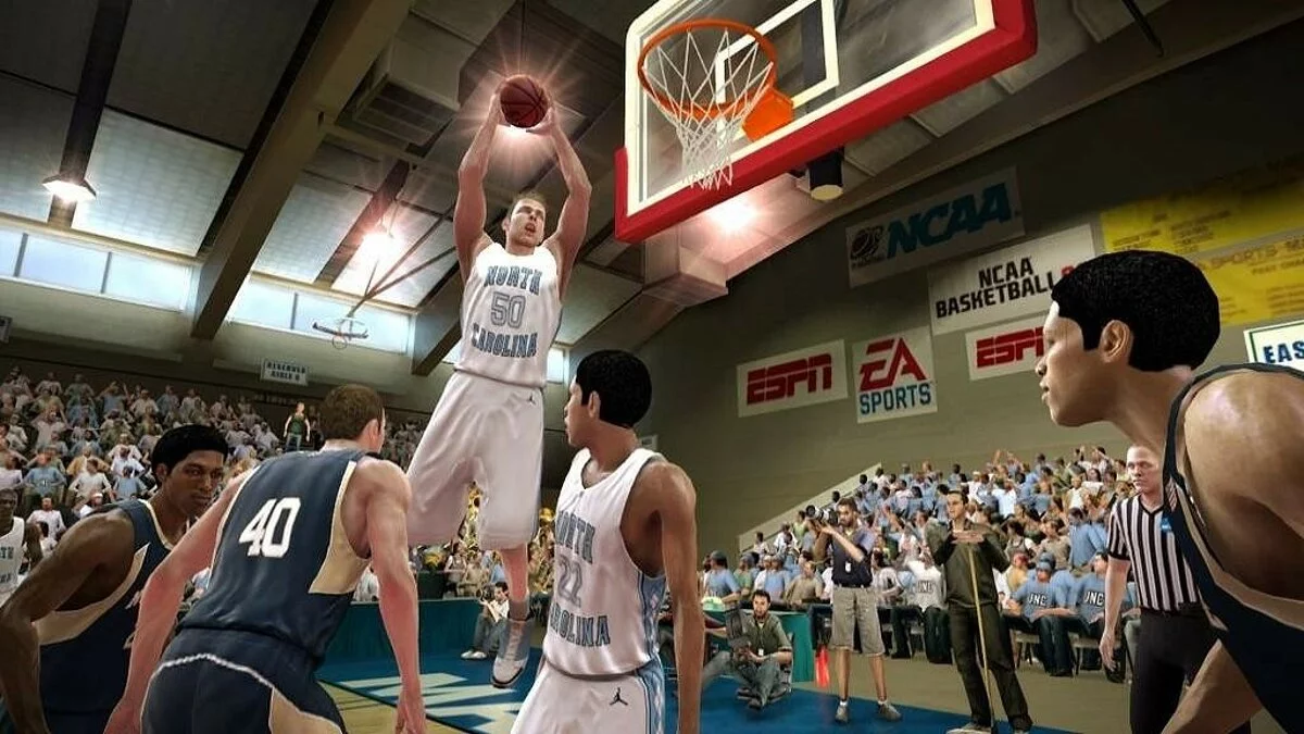 Скриншот из игры NCAA Basketball 09 - 9