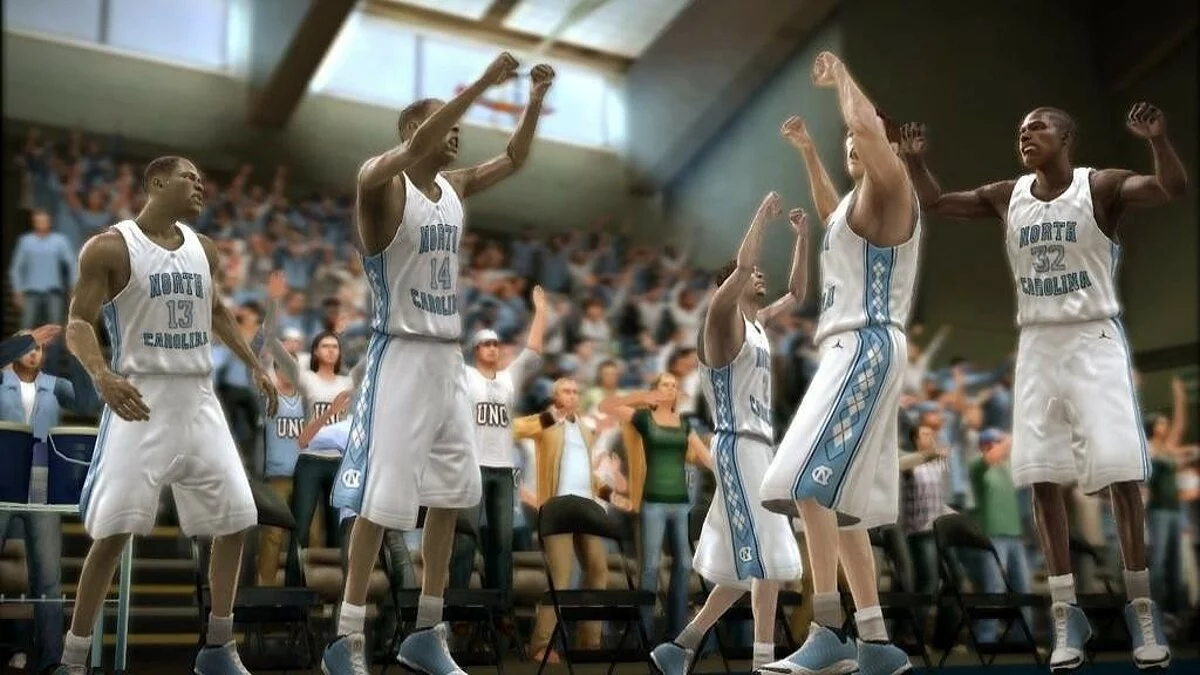 Скриншот из игры NCAA Basketball 09 - 10