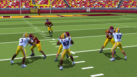 Скриншот из игры NCAA Football 09 - 14