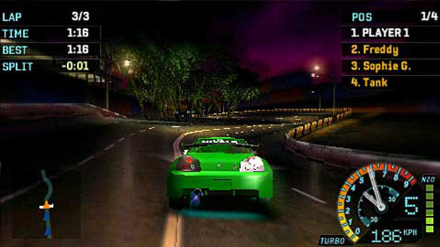 Скриншот из игры Need for Speed: Underground Rivals - 17
