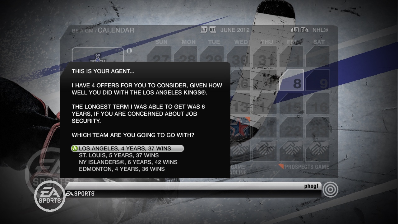 Скриншот из игры NHL 10 - 22