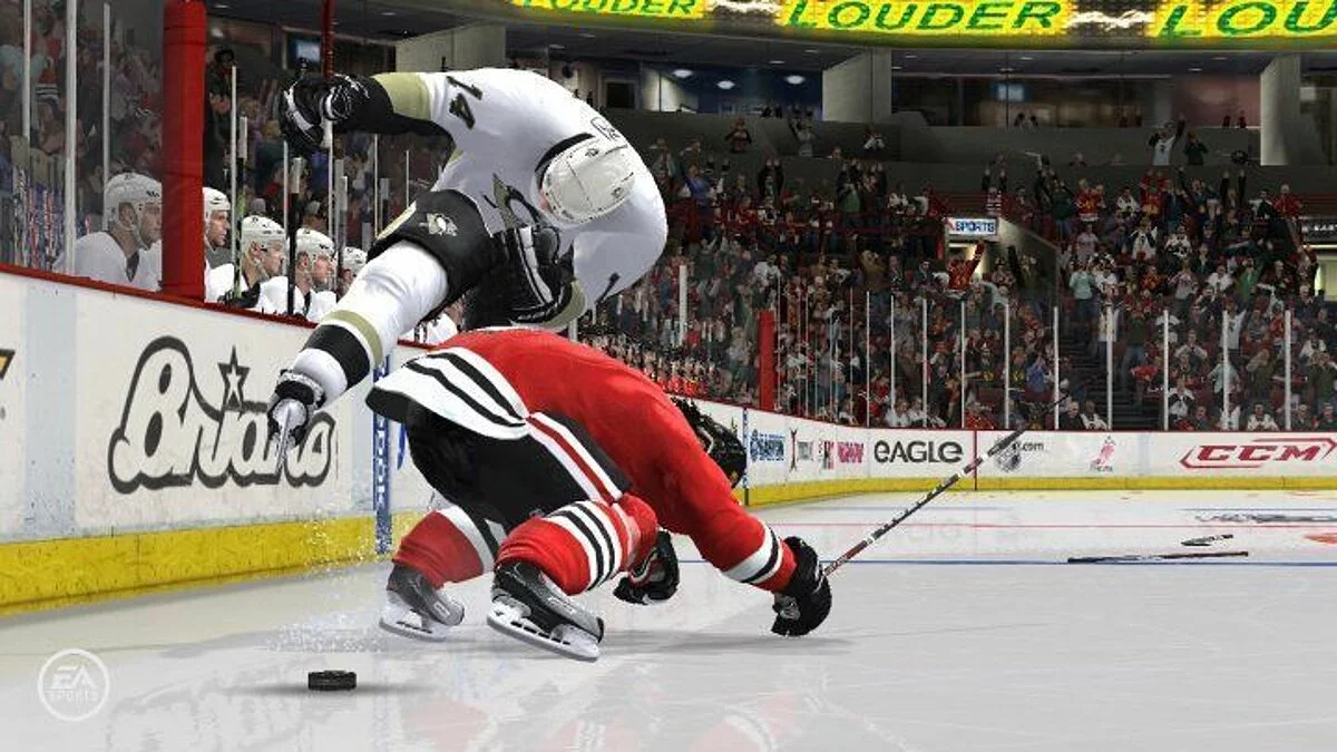 Скриншот из игры NHL 11 - 25