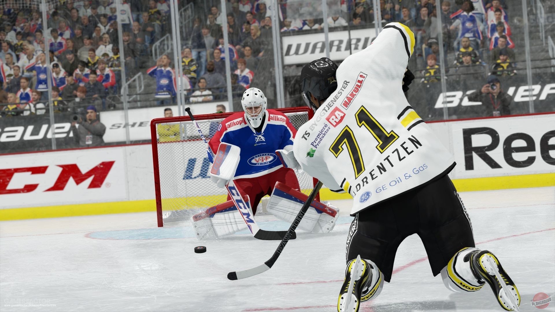 Скриншот из игры NHL 16 - 18