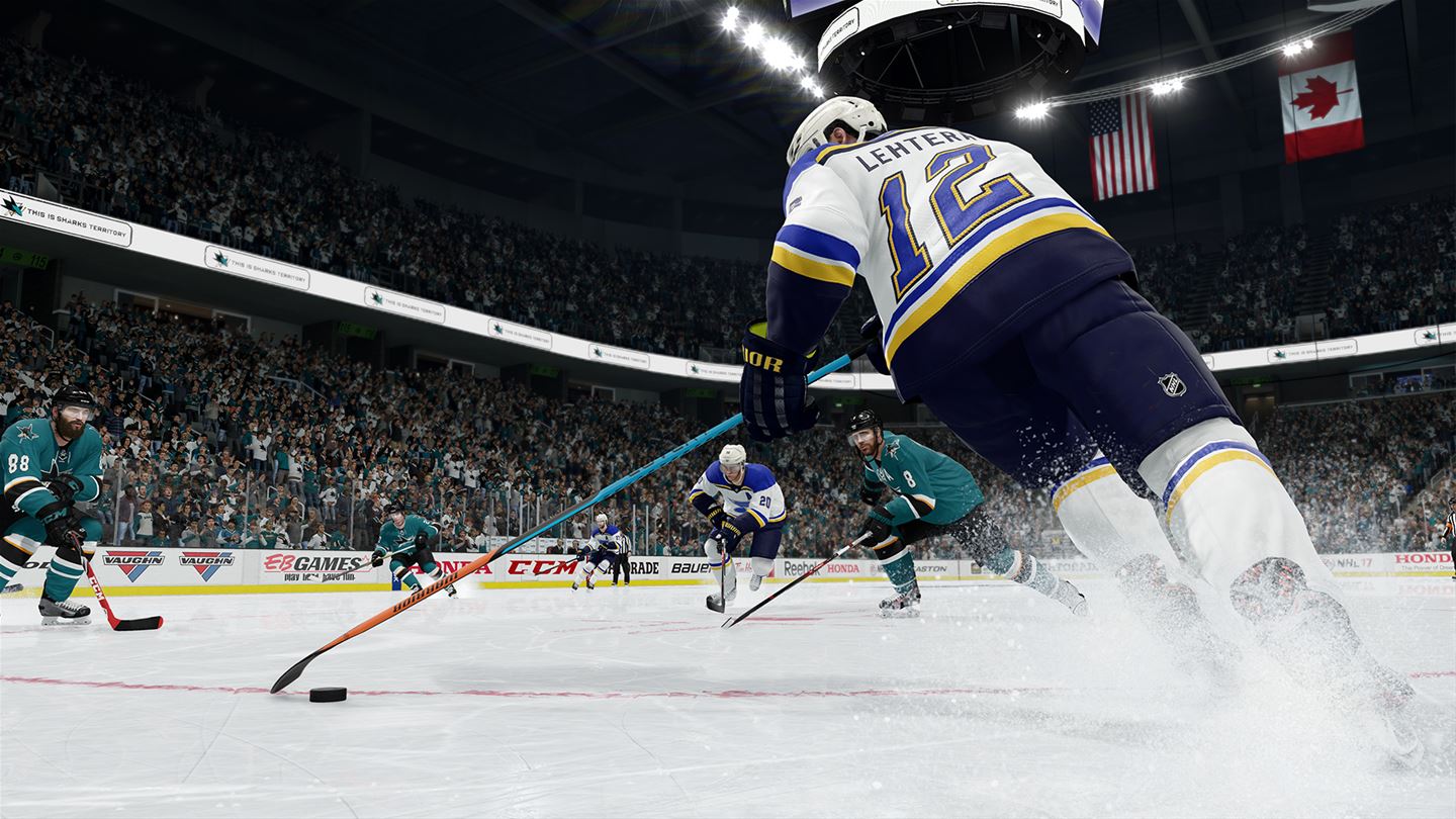 Скриншот из игры NHL 17 - 18