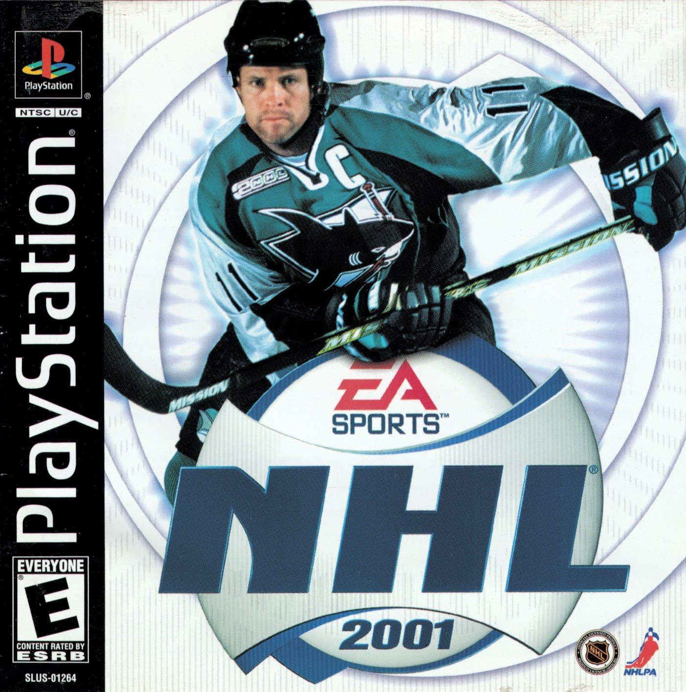 Обложка игры NHL 2001