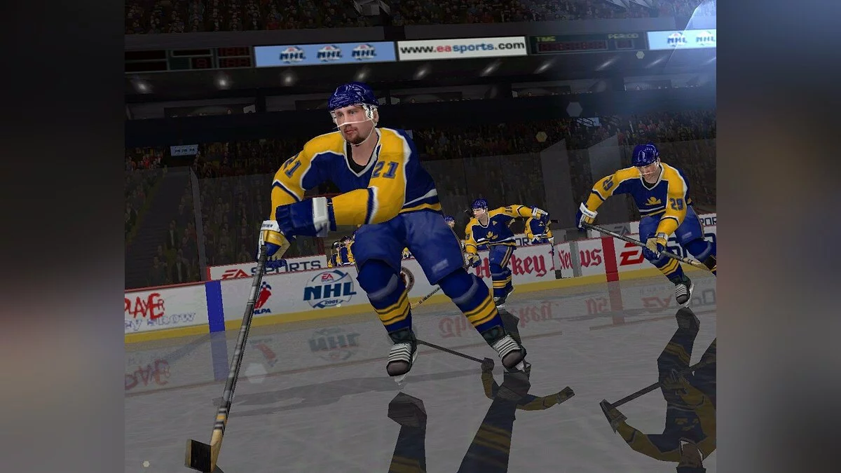Скриншот из игры NHL 2001 - 1