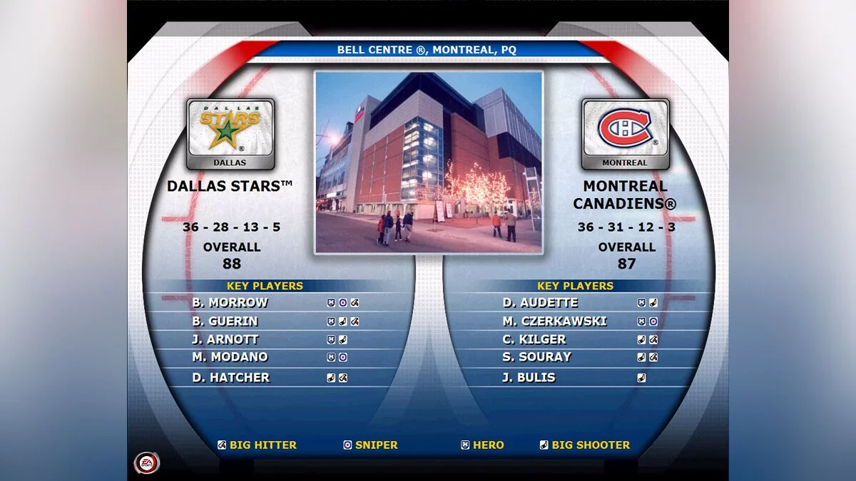 Скриншот из игры NHL 2003 - 1