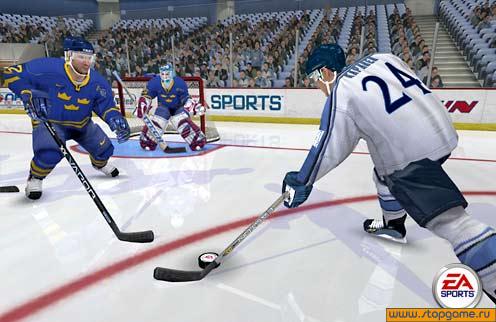 Скриншот из игры NHL 2005 - 6