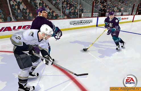 Скриншот из игры NHL 2005 - 16
