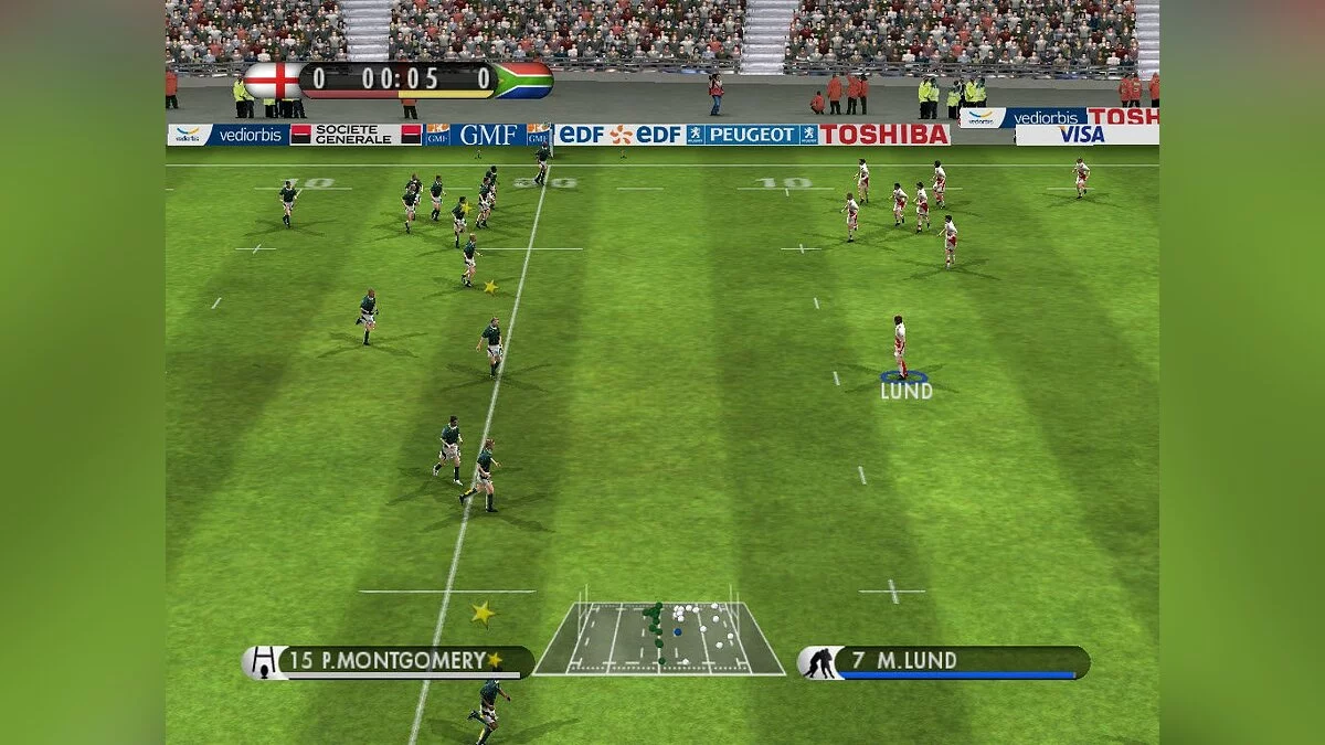 Скриншот из игры Rugby 08 - 24