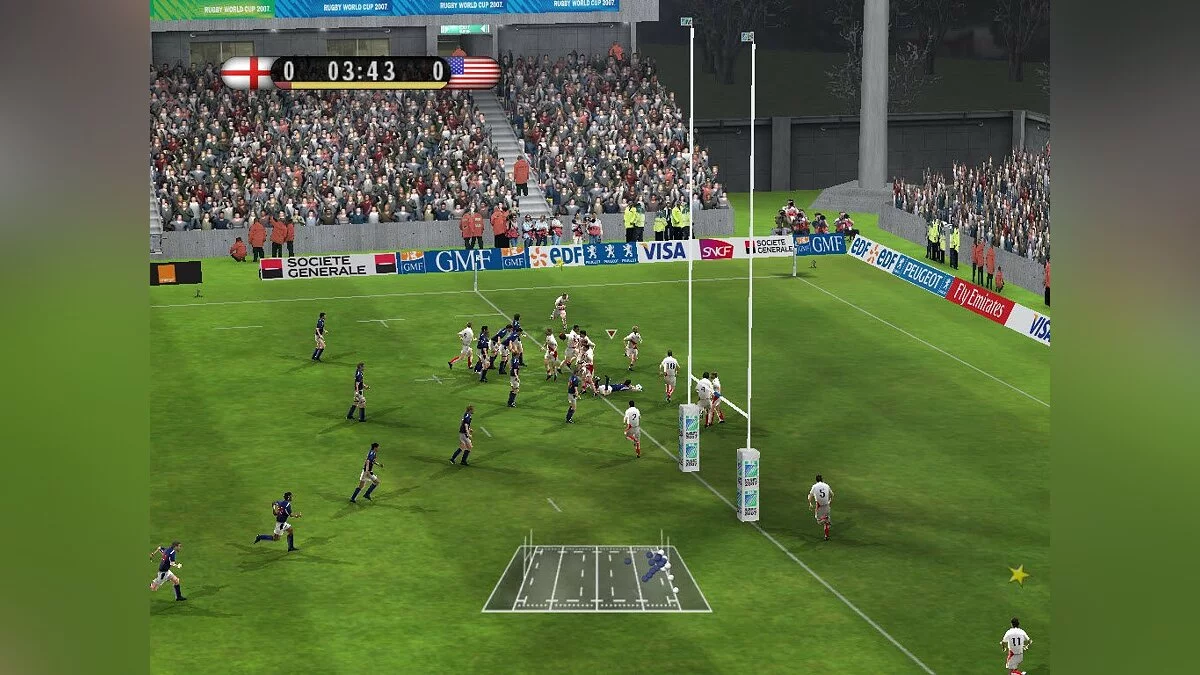 Скриншот из игры Rugby 08 - 11
