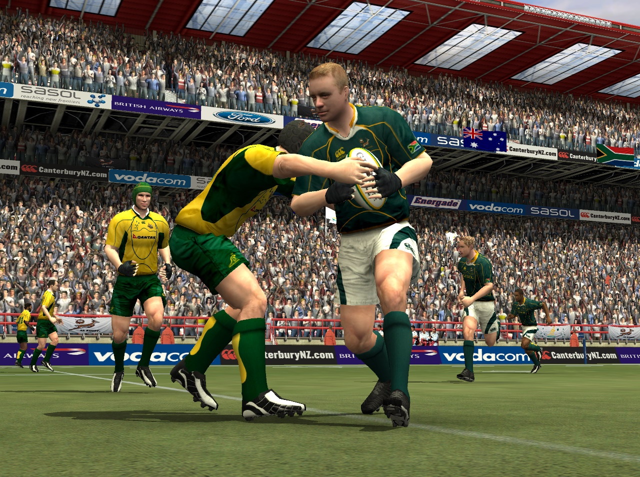 Скриншот из игры Rugby 08 - 10