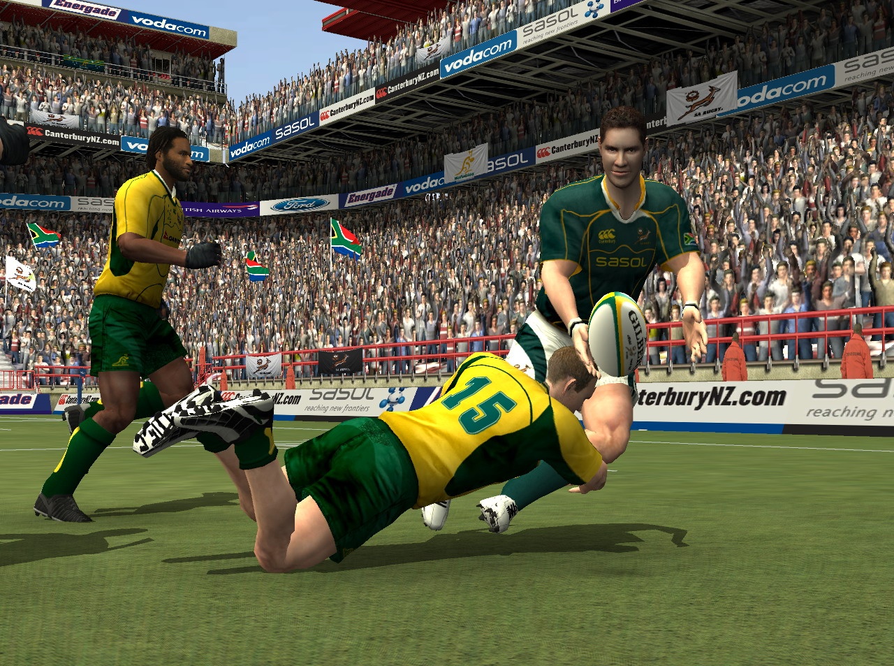 Скриншот из игры Rugby 08 - 19