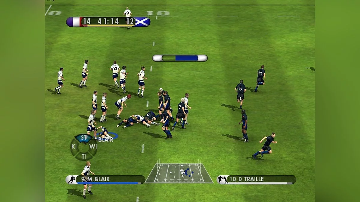 Скриншот из игры Rugby 08 - 9