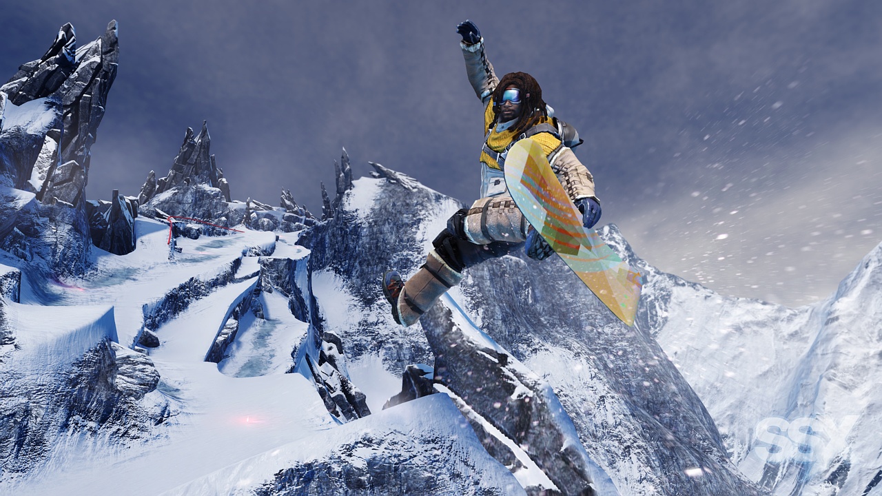 Скриншот из игры SSX - 101