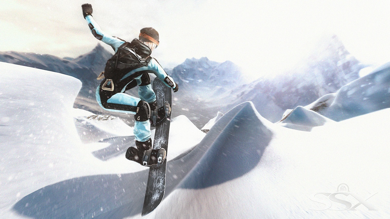 Скриншот из игры SSX - 128