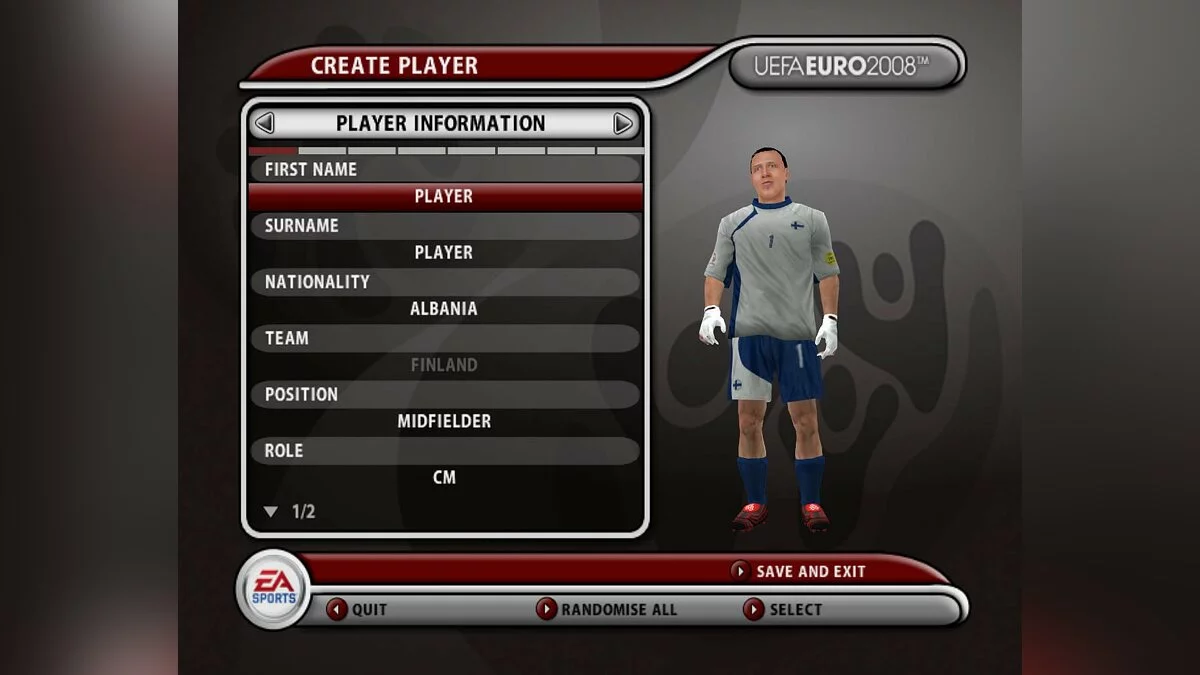 Скриншот из игры UEFA EURO 2008 - 20