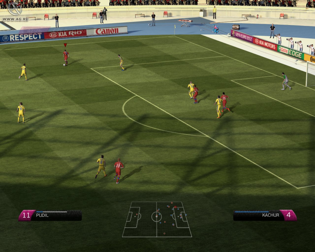 Скриншот из игры UEFA Euro 2012 - 54