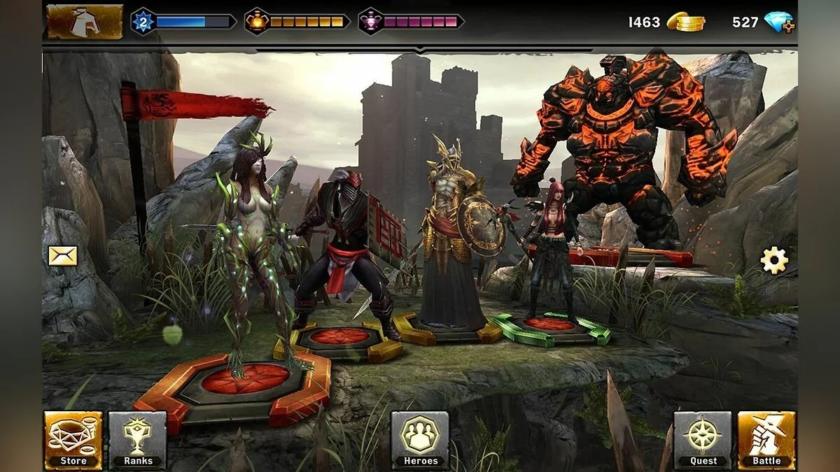 Скриншот из игры Heroes of Dragon Age - 15
