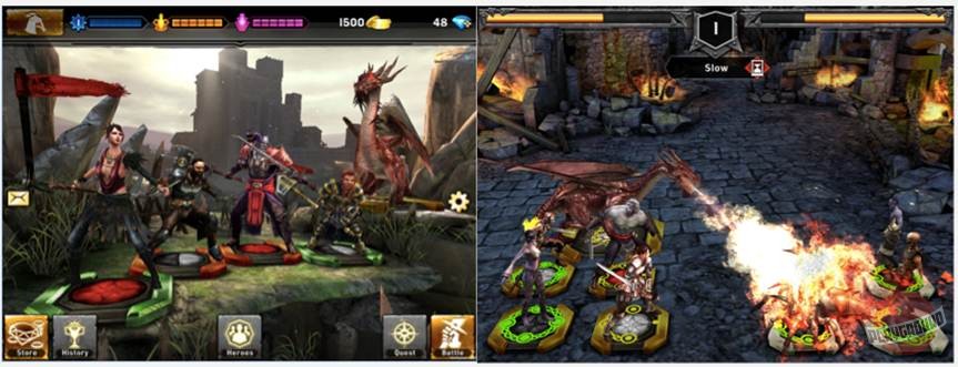 Скриншот из игры Heroes of Dragon Age - 5