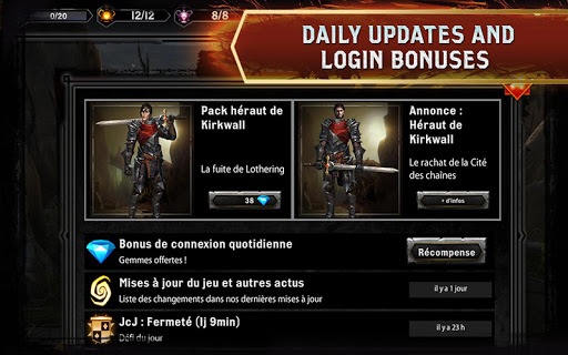 Скриншот из игры Heroes of Dragon Age - 9