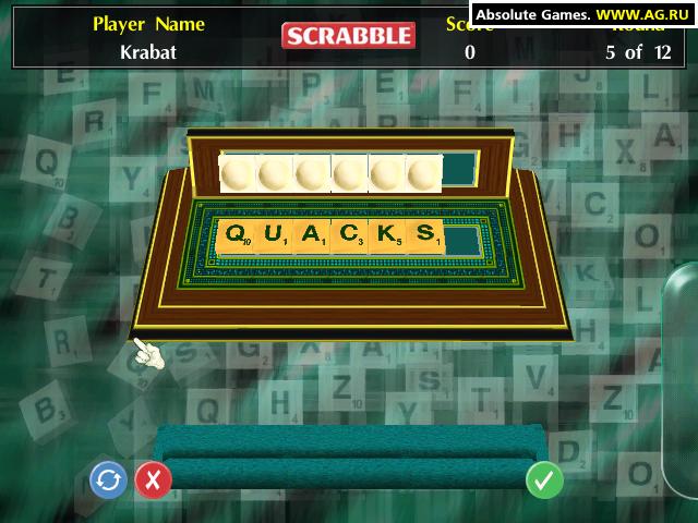 Скриншот из игры Scrabble - 14