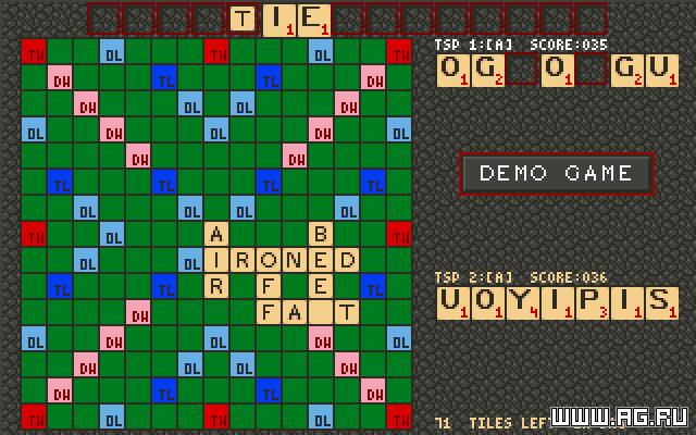 Скриншот из игры Scrabble - 9