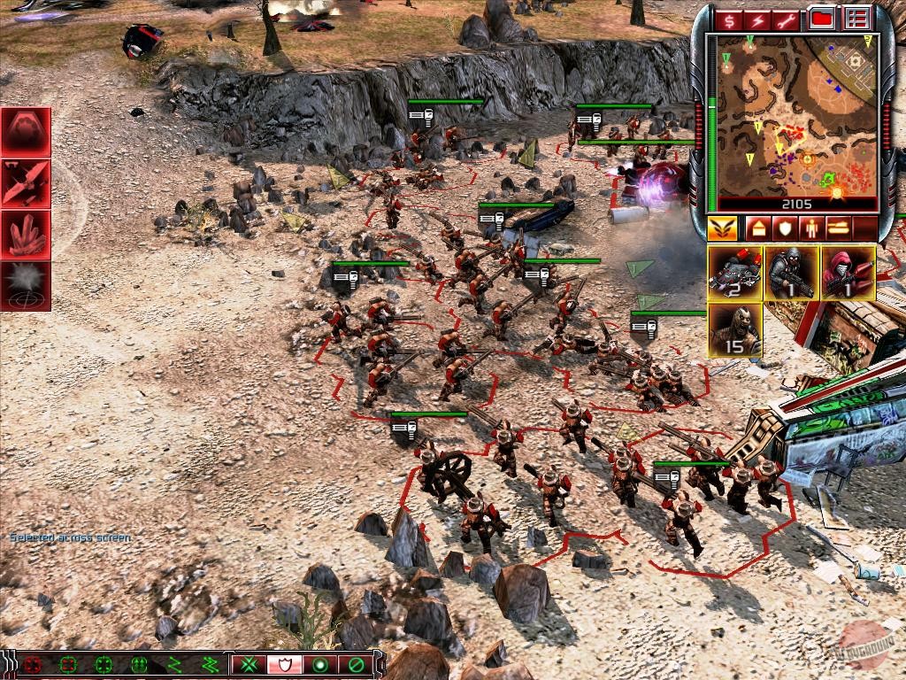 Скриншот из игры Command & Conquer 3: Tiberium Wars - 117