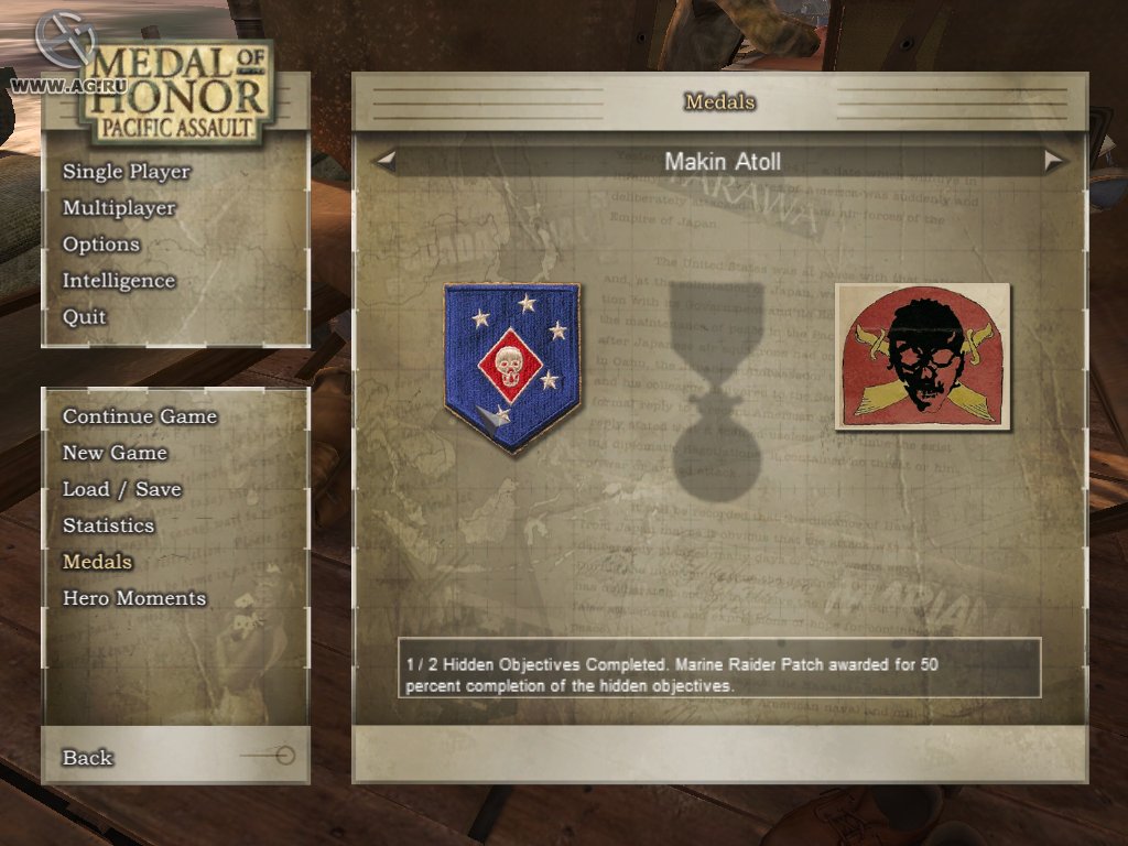 Скриншот из игры Medal of Honor Pacific Assault - 124