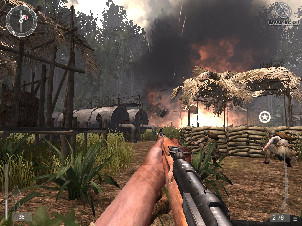Скриншот из игры Medal of Honor Pacific Assault - 182
