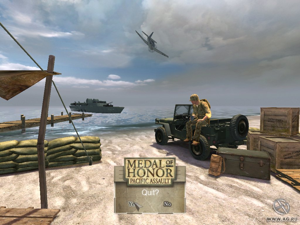 Скриншот из игры Medal of Honor Pacific Assault - 27