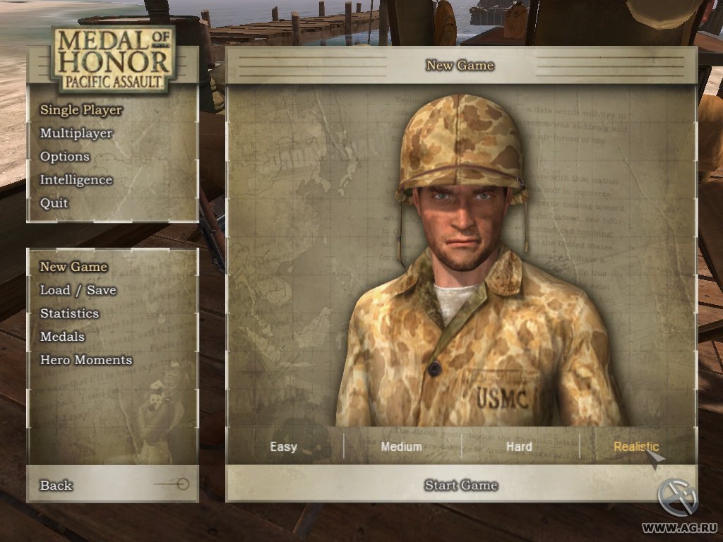 Скриншот из игры Medal of Honor Pacific Assault - 192