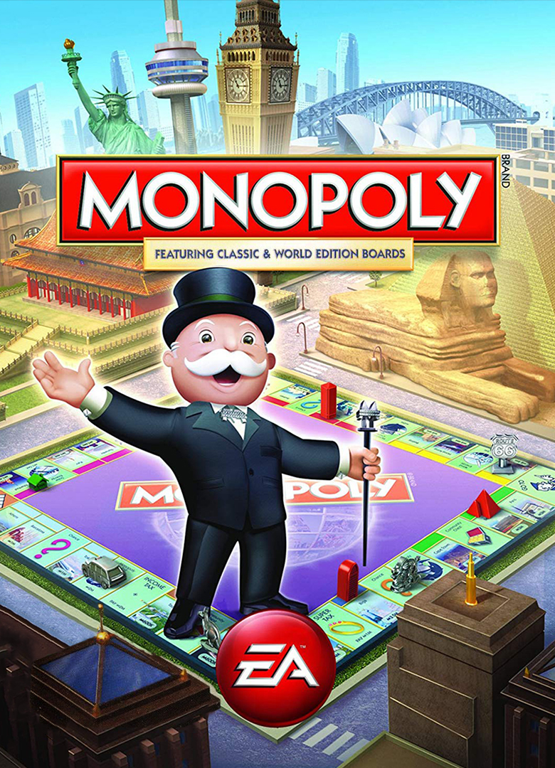Обложка игры Monopoly 2008