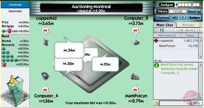 Скриншот из игры Monopoly 2008 - 18