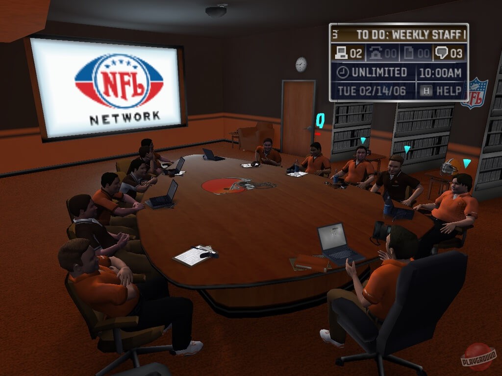 Скриншот из игры NFL Head Coach - 2