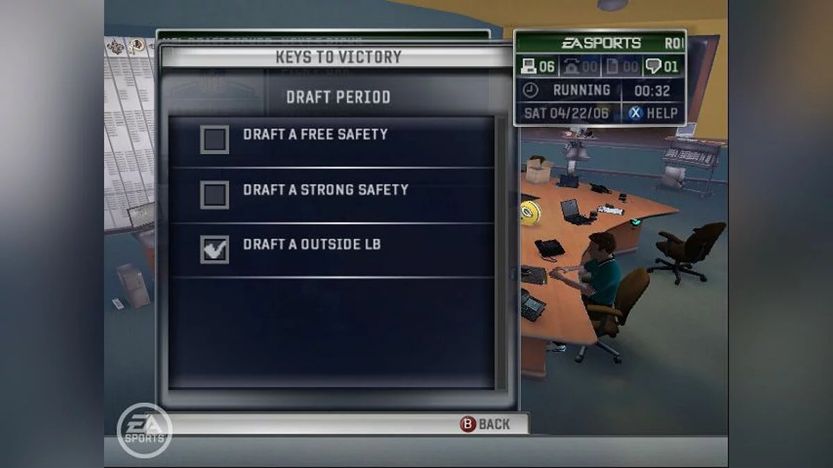 Скриншот из игры NFL Head Coach - 17