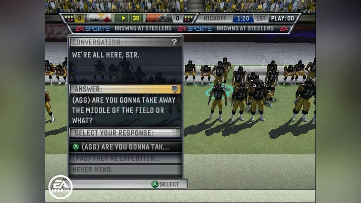 Скриншот из игры NFL Head Coach - 16