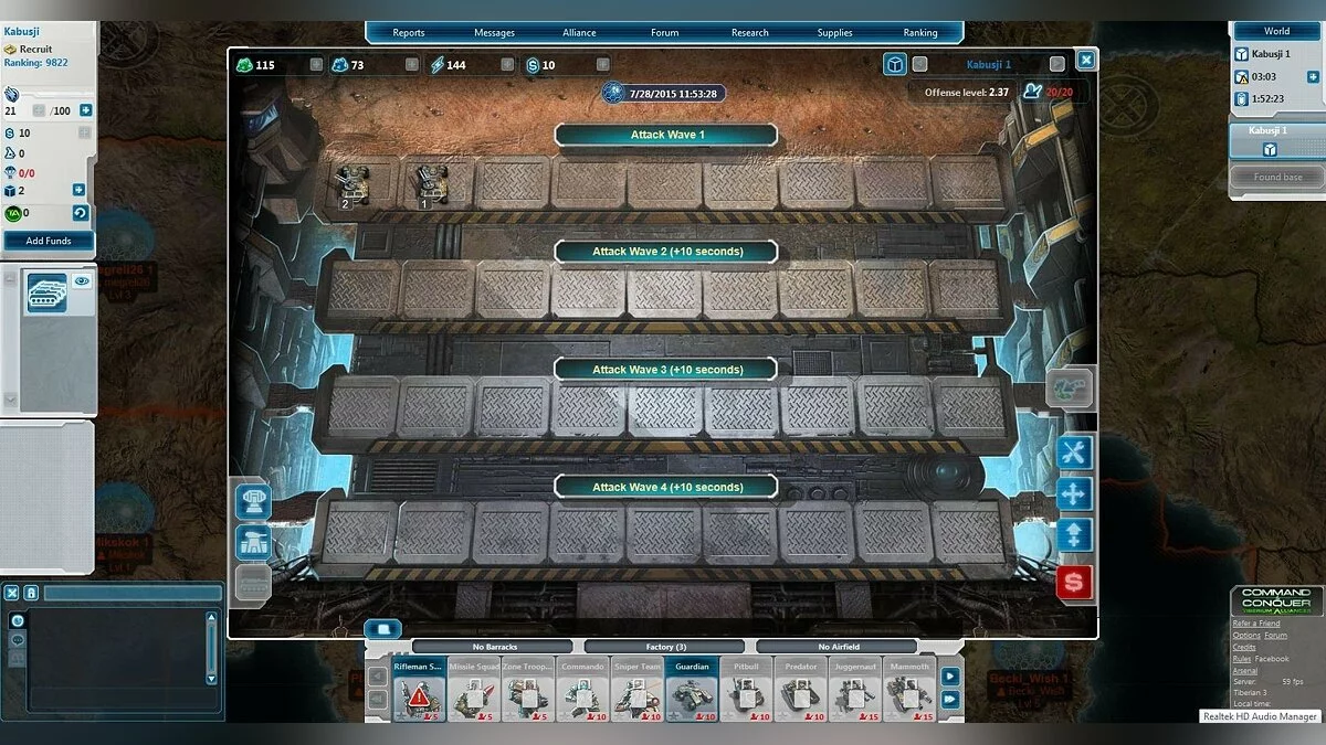 Скриншот из игры Command & Conquer: Tiberium Alliances - 14