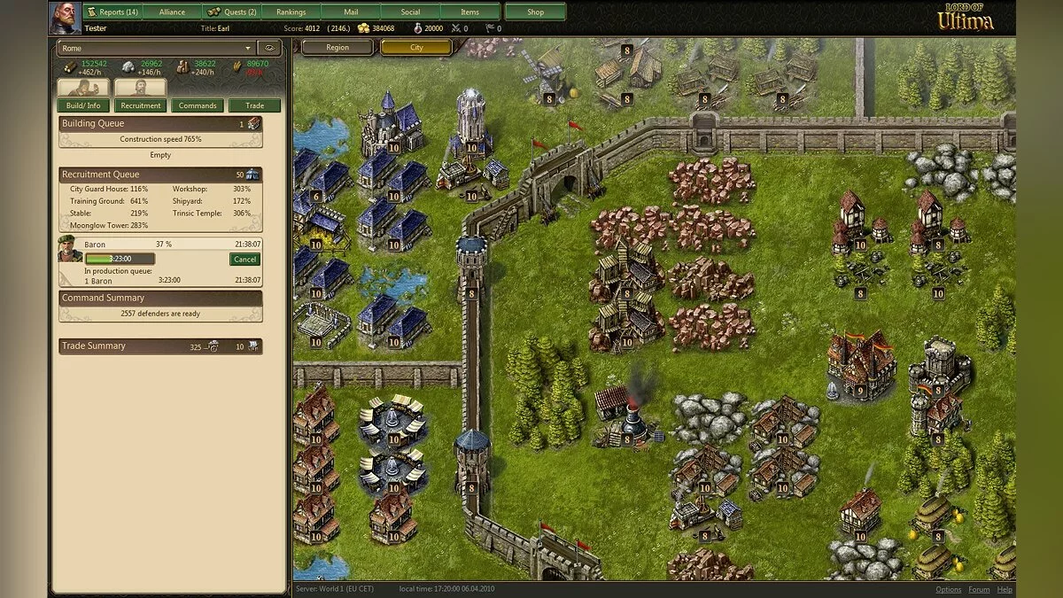 Скриншот из игры Lord of Ultima - 13