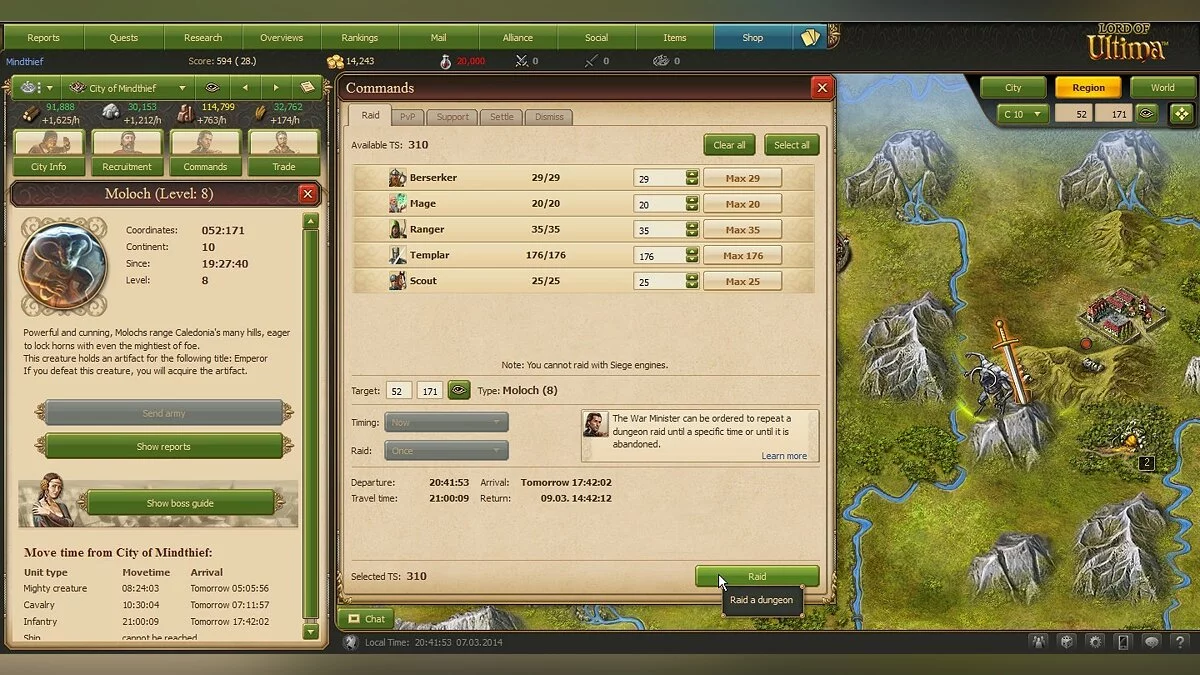 Скриншот из игры Lord of Ultima - 16