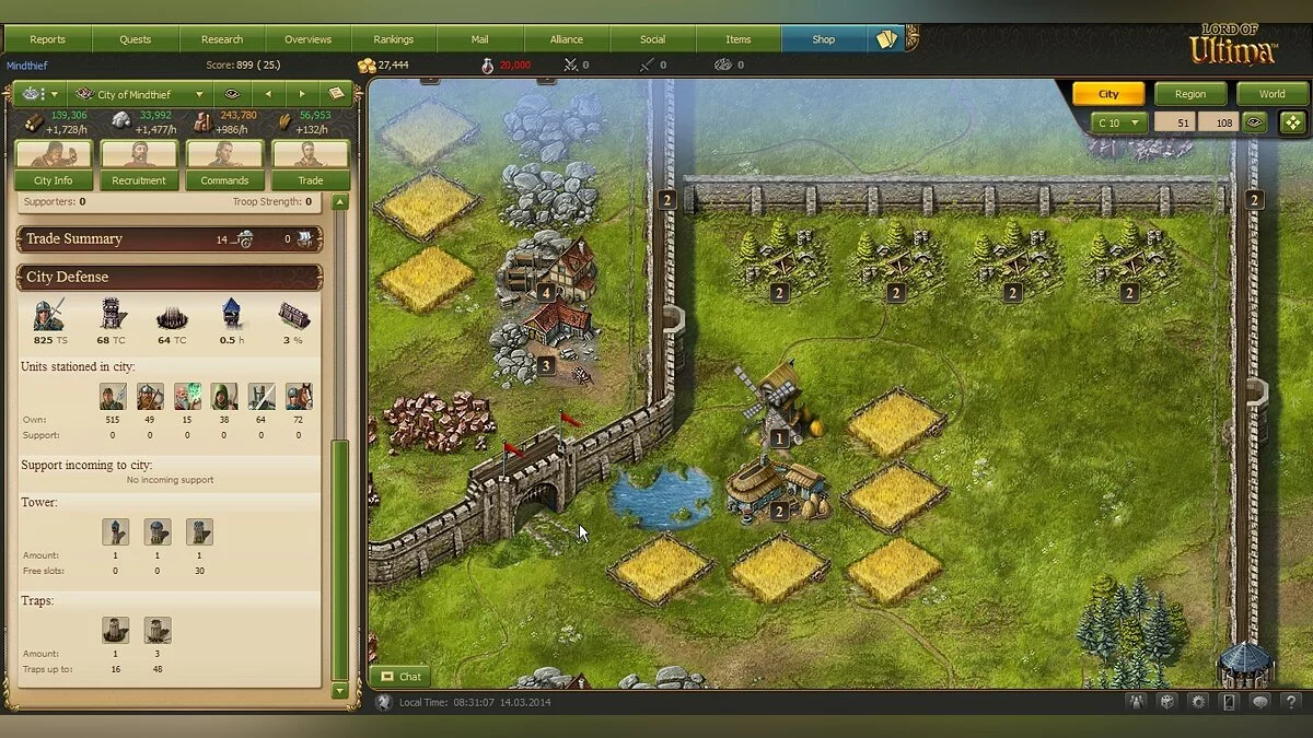 Скриншот из игры Lord of Ultima - 14