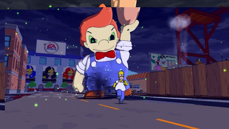 Скриншот из игры The Simpsons Game - 38