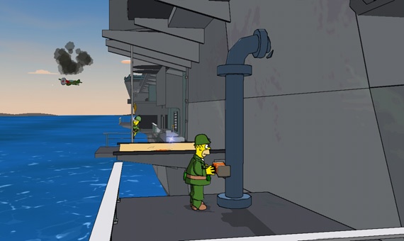 Скриншот из игры The Simpsons Game - 64