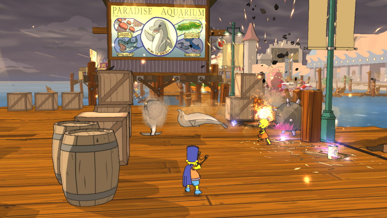 Скриншот из игры The Simpsons Game - 26